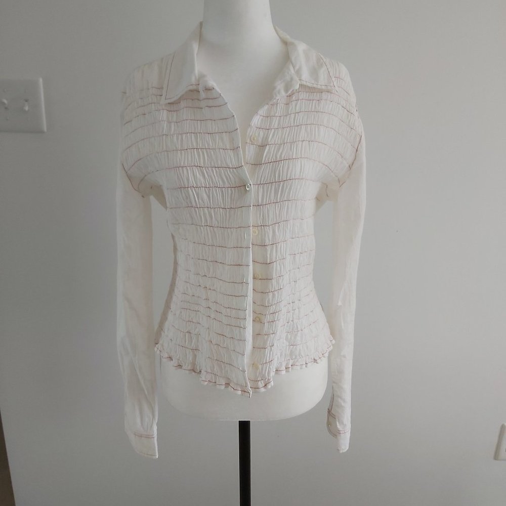 White Fitted Shirt